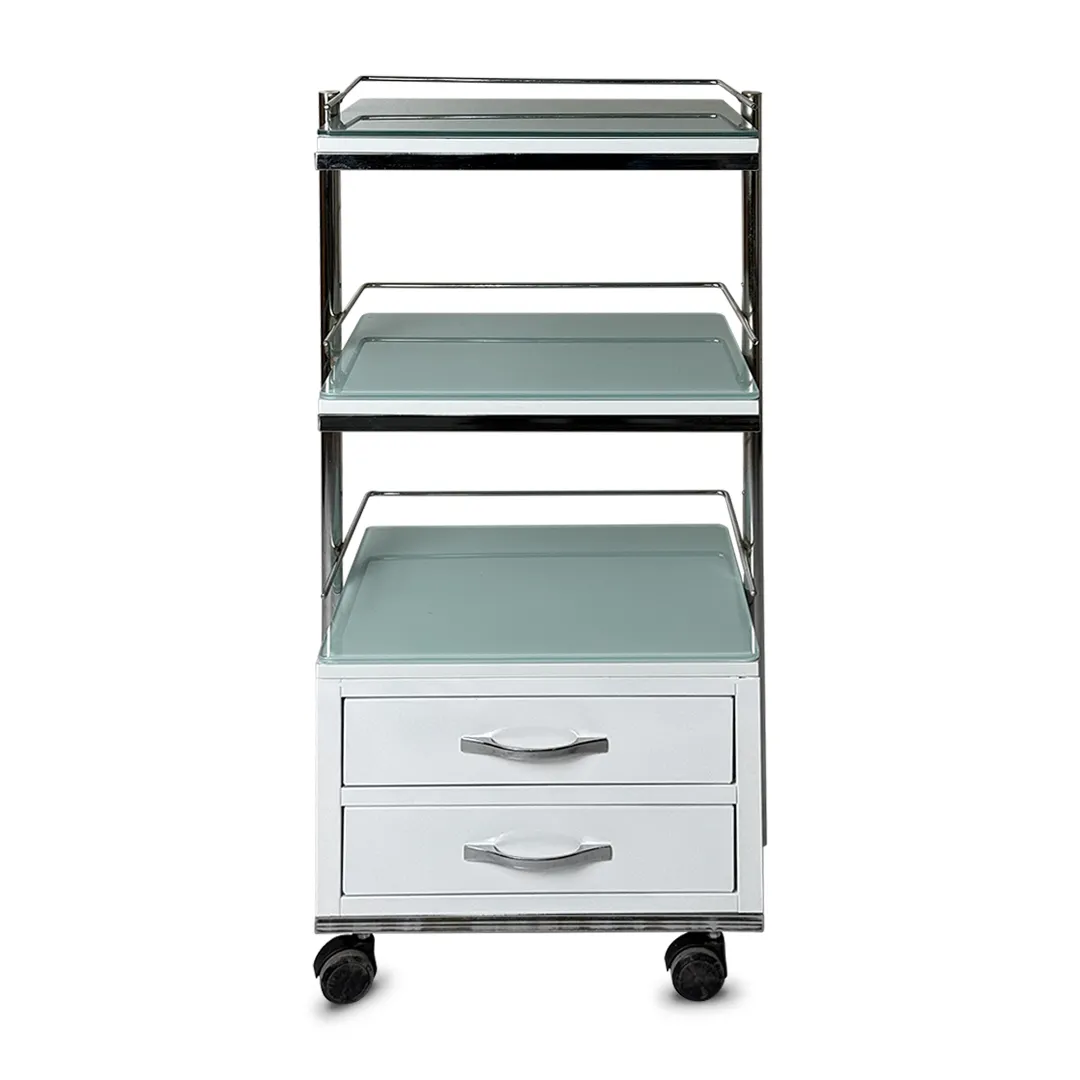 ترالی زیبایی دو کشو مدل Armeta-SKL23