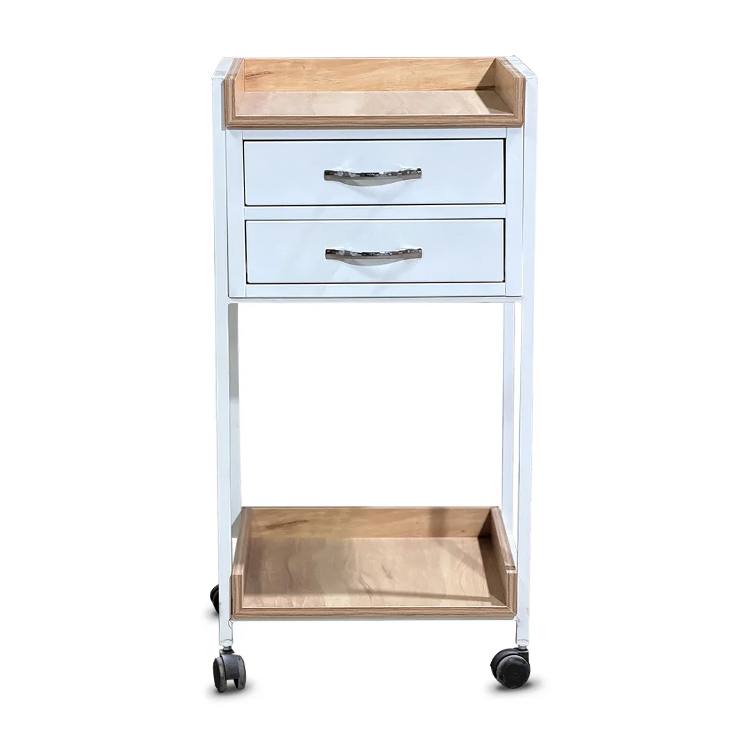 ترالی زیبایی یک کشو مدل Radin-SKU22