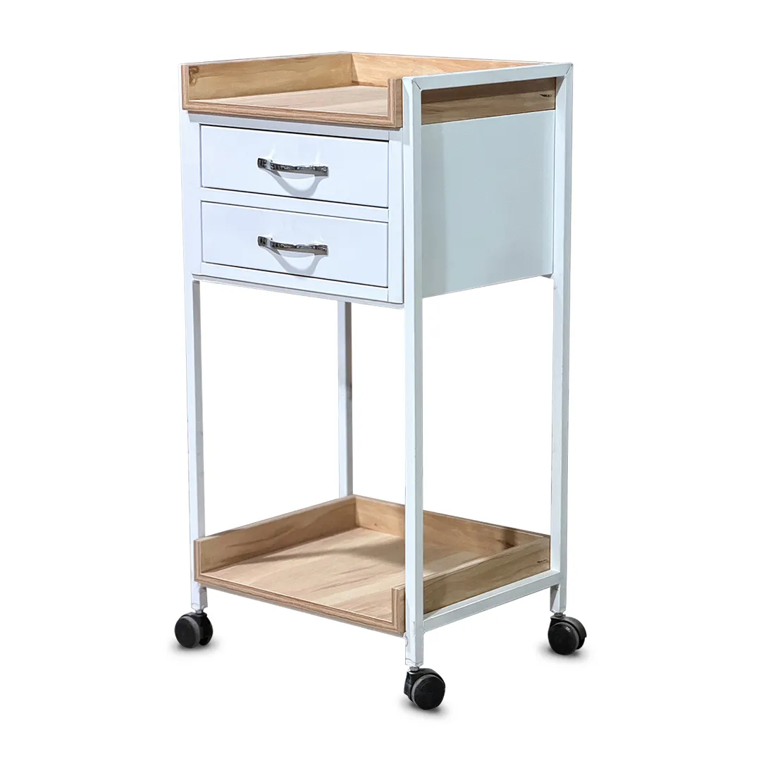 ترالی زیبایی یک کشو مدل Radin-SKU22