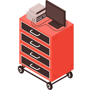 ترالی اورژانس پزشک آرا