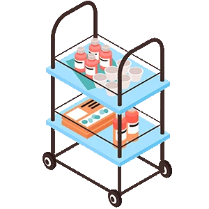 ترالی پزشکی پزشک